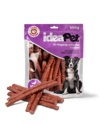 Fingersy z kaczka i ryżem 500g