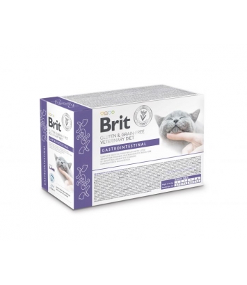 Brit Veterinary Diets Cat GF Gastrointestinal 12x85g