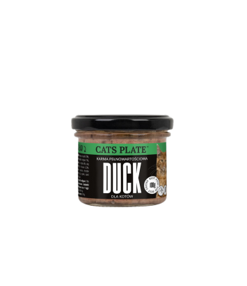 Cats Plate Duck 100g