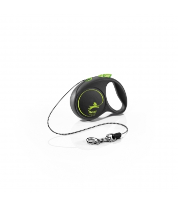 Flexi Black Design XS 3m linka