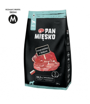 Pan Mięsko Wieprzowina z dzikiem M 20kg