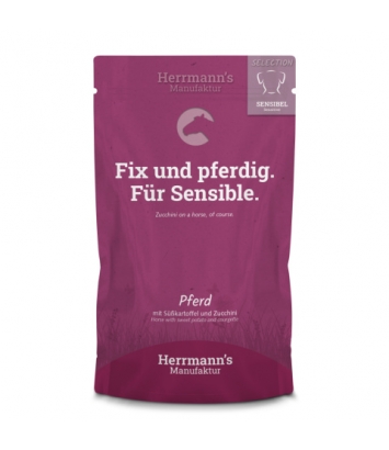 Herrmann’s Manufaktur Selection Sensitive Dog Konina 150g