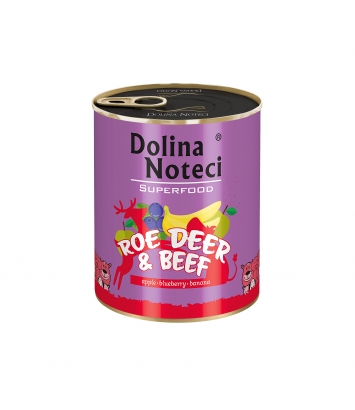 Dolina Noteci Superfood Sarna i wołowina 800g