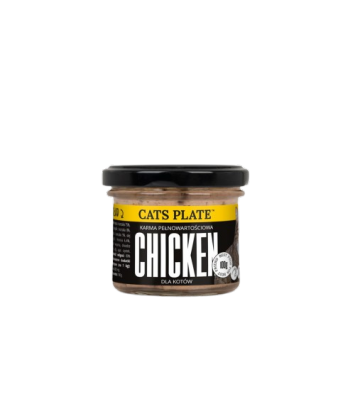 Cats Plate Chicken 100g