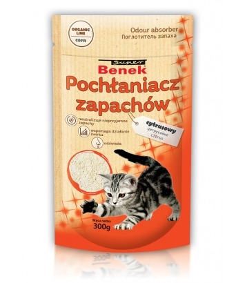 Benek Pochłaniacz zapachów Corn Cytrusowy 300g