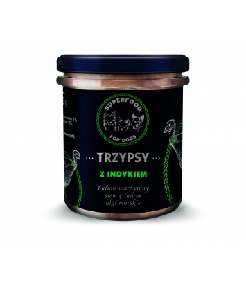 Trzypsy z indykiem 300g