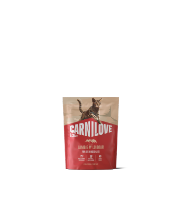 Carnilove Cat 400g Active Adult Sterylised Lamb, Wild Boar