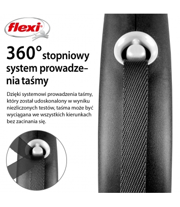 Flexi Black Design S 5m taśma