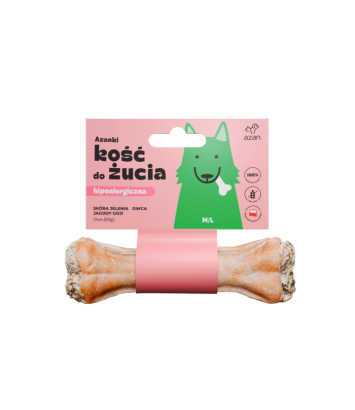 Azanki Kość do żucia Adult hipoalergiczna 17cm