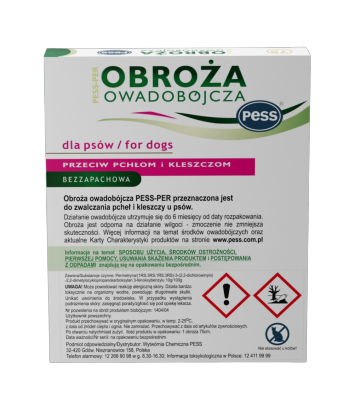 Obroża owadobójcza bezzapachowa 75cm