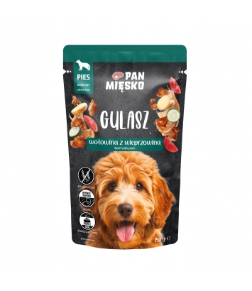 Pan Mięsko Gulasz Wieprzowina z wołwiną 150g
