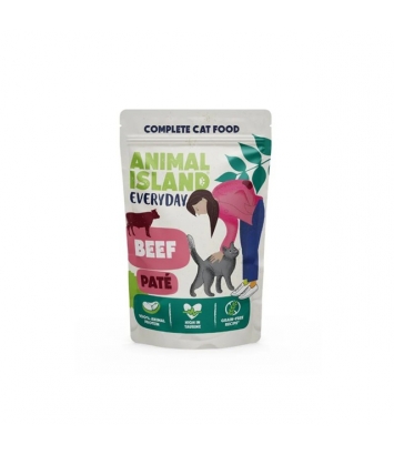 Animal Island Cat Everyday Pate Beef 100g