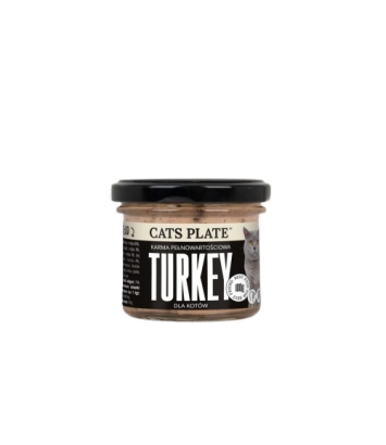 Cats Plate Turkey 100g