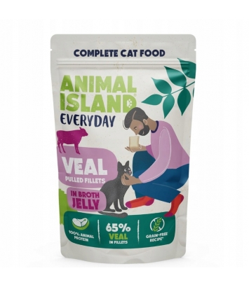 Animal Island Cat Everyday Jelly Veal 85g