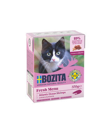 Bozita kawałki w sosie z krewetkami 370g
