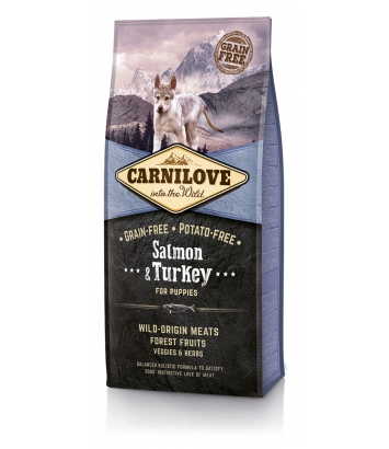 Carnilove Puppies Salmon & Turkey - 12kg