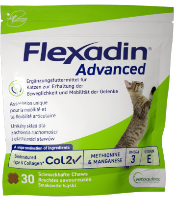 Flexadin Advanced dla kotów 30 kęsków