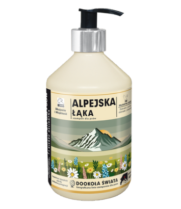 Szampon Super Beno  Alpejska Łąka Delikatna sierść 400ml