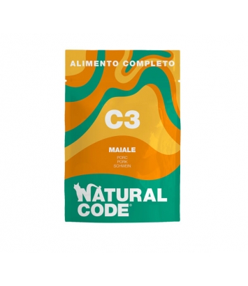 Natural Code Cat C3 Wieprzowina 70g