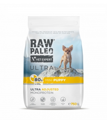 Raw Paleo Ultra Puppy Mini Turkey 750g