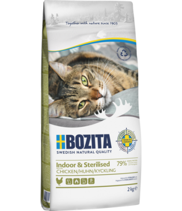 Bozita Indoor & Sterilised Kurczak 2kg