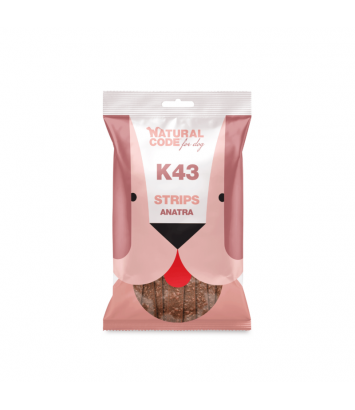 Natural Code Dog Snack K43 Kaczka 180g