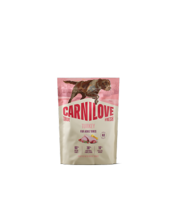 Carnilove Dog 1,5 kg True Fresh Adult Turkey