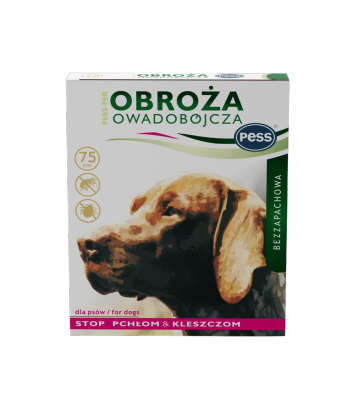 Obroża owadobójcza bezzapachowa 75cm