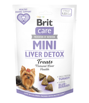 Brit Care Dog Mini Snacks Liver Detox 50g