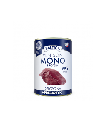 Baltica Mono Dziczyzna z prebiotykami 400g