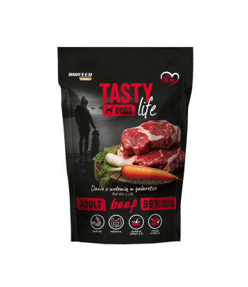 Tasty Dogs Life Wołowina 500g