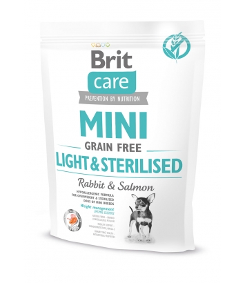 Brit Care Mini Light&Sterilised 400g