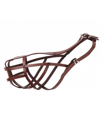 Kaganiec skórzany nitowany 40 Amstaff