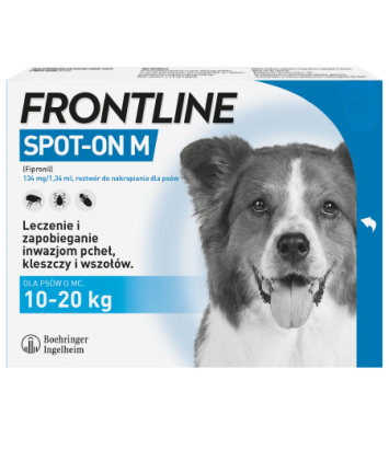 Frontline Krople Spot On M (10-20kg) 1 pipeta