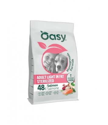 Oasy Mono 10kg AD M/L Light Łosoś