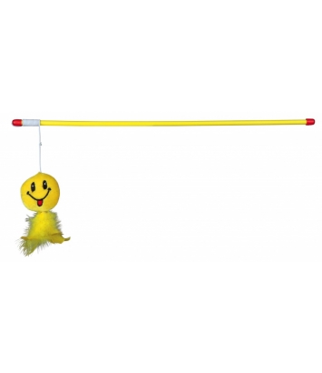 Wędka z maskotką na gumce - 50cm