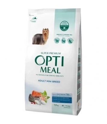 OptiMeal Dog Mini Łosoś 1,5kg