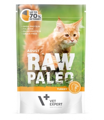 Raw Paleo Cat Adult Turkey 100g