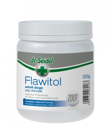Flawitol dla psów dorosłych - 200 tabletek