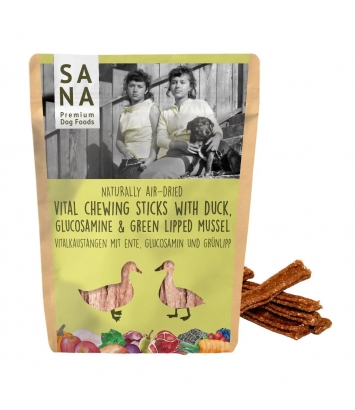 SANADog Chewing Sticks Duck, Glucosamine 150g