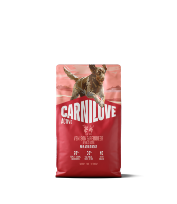 Carnilove Dog 4 kg Active Adult Venison, Reindeer
