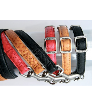 Smycz Mac Leather 20mm/1,2m