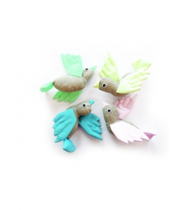 Zabawka dla kota Bird fluo