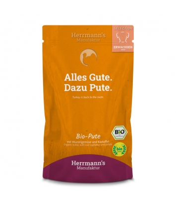 Herrmann’s Manufaktur Selection Dog Bio Pute 150g