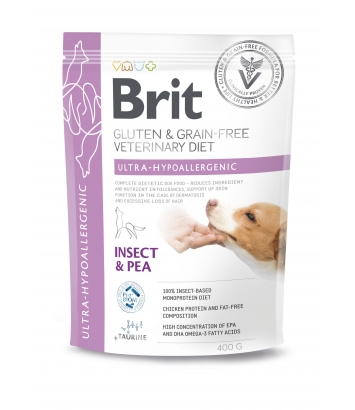 Brit Veterinary Diets Dog GF Ultra-Hypoallergenic 400g