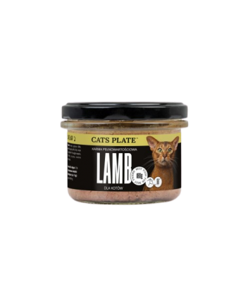 Cats Plate Lamb 180g