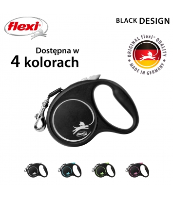 Flexi Black Design S 5m taśma