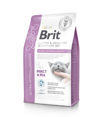 Brit Veterinary Diets Cat GF Ultra-Hypoallergenic 2kg