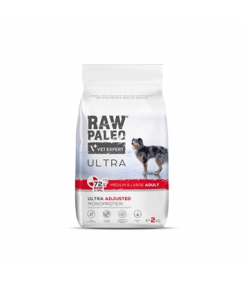 Raw Paleo Ultra Adult Medium & Large Beef  2kg