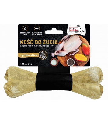 Kość do żucia z probiotykiem 13,5 cm